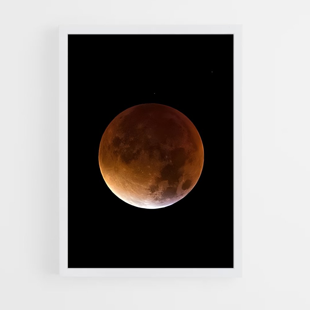Poster sublime éclipse de lune – affiche Univers (vue 3)